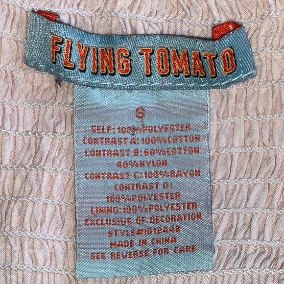 Flying tomato strapless dress boho western size S - Picture 3 of 3